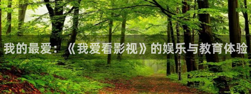 新视觉影院电影天堂：我的最爱：《我爱看影视》的娱乐与教育体验